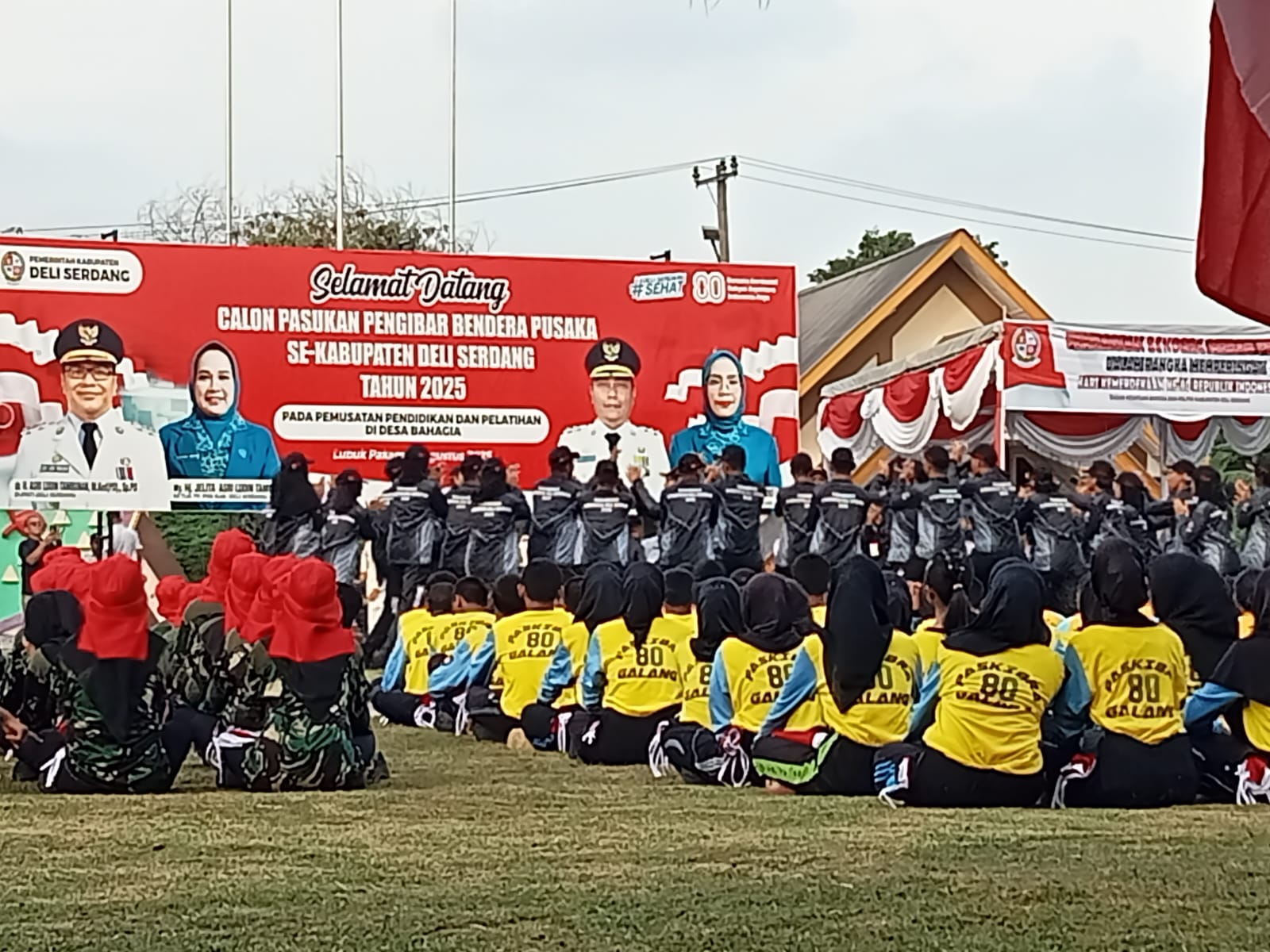 Pembinaan Kepaskibraan Paskibra Kabupaten dan Kecamatan se-Deli Serdang Tahun 2025